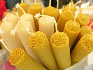 beeswax candles